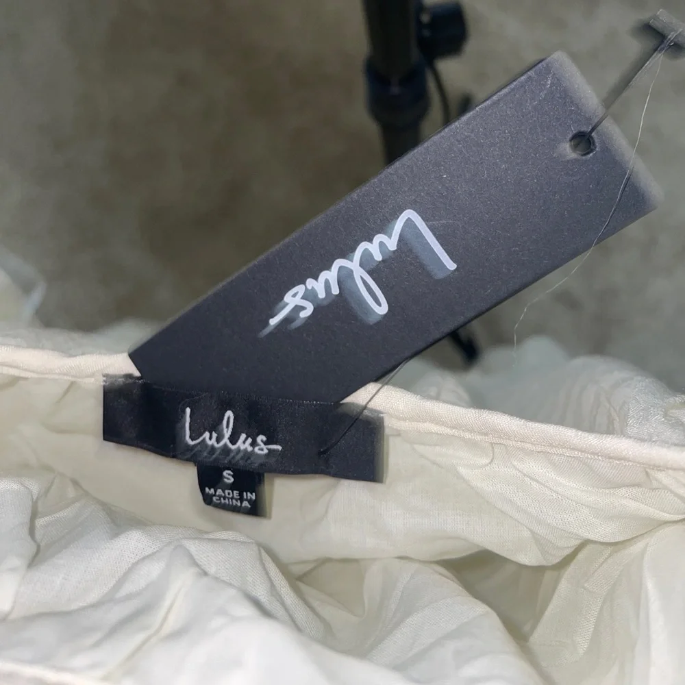 NEW LULUS side tie dress - Picture 6 of 11